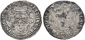 La collezione DPF di monete del Ducato d'Urbino 
 Pesaro 
 Guidobaldo II della Rovere, 1538-1574. 
 Paolo, AR 3,04 g. IN MEM ÆTE – ERIT IVSTV Alber...