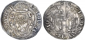 La collezione DPF di monete del Ducato d'Urbino 
 Pesaro 
 Guidobaldo II della Rovere, 1538-1574. 
 Paolo, AR 3,10 g. IN MEM ÆTE – ERIT IVSTV Alber...