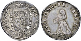 La collezione DPF di monete del Ducato d'Urbino 
 Pesaro 
 Francesco Maria II della Rovere, 1574-1624 
 Paolo, AR 3,13 g. FRA MARIA II VRB DVX VI E...