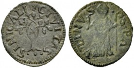 La collezione DPF di monete del Ducato d'Urbino 
 Senigallia 
 Francesco Maria I della Rovere, 1508-1516 e 1521-1538 
 Quattrino, Mist. 0,64 g. + C...