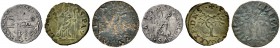 La collezione DPF di monete del Ducato d'Urbino 
 Senigallia 
 Lotto di tre monete 
 Soldino, AR CNI 11. Cav. 58 var. Quattrino (2), Mist. CNI 1 e ...