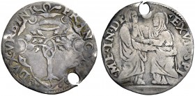 La collezione DPF di monete del Ducato d'Urbino 
 Urbino 
 Francesco Maria I della Rovere, 1508-1516 e 1521-1538 
 Grosso, AR 1,37 g. FRANC MA – DV...