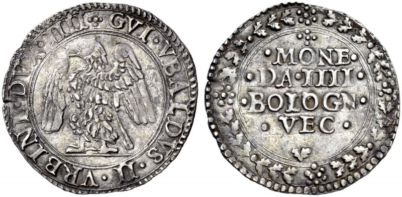 La collezione DPF di monete del Ducato d'Urbino 
 Urbino 
 Guidobaldo II della...