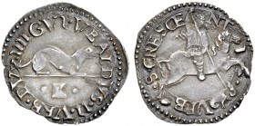 La collezione DPF di monete del Ducato d'Urbino 
 Urbino 
 Guidobaldo II della Rovere, 1538-1574 
 Armellino AR 1,09 g. GVI VBALDVS II VRB DVX IIII...