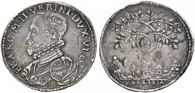 La collezione DPF di monete del Ducato d'Urbino 
 Urbino 
 Francesco Maria II della Rovere, 1574-1624 
 Testone 1604, AR 9,25 g. FRANC M II VRB DVX...