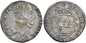 La collezione DPF di monete del Ducato d'Urbino 
 Urbino 
 Francesco Maria II della Rovere, 1574-1624 
 Testone, AR 8,02 g. F M II VRB DVX VI ET C ...