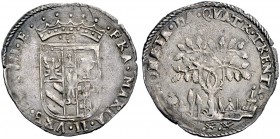 La collezione DPF di monete del Ducato d'Urbino 
 Urbino 
 Francesco Maria II della Rovere, 1574-1624 
 Da 30 quattrini, AR 2,46 g. FRA MARIA II VR...