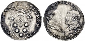 Due interessanti collezioni dei Romani Pontefici
 Zecca di Roma salvo contraria indicazione 
 Clemente VII (Giulio de’Medici) 1523 – 1534 
 Doppio ...