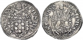 Due interessanti collezioni dei Romani Pontefici
 Zecca di Roma salvo contraria indicazione 
 Pio IV (Giovannangelo de’Medici), 1559 – 1565 
 Ancon...