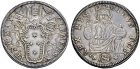 Due interessanti collezioni dei Romani Pontefici
 Zecca di Roma salvo contraria indicazione 
 Clemente X (Emilio Altieri), 1670 – 1676 
 Testone, A...