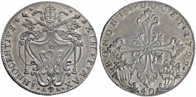 Due interessanti collezioni dei Romani Pontefici
 Zecca di Roma salvo contraria indicazione 
 Innocenzo XIII (Michelangelo Conti), 1721 – 1724. 
 B...