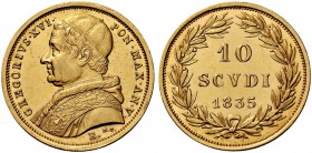 Due interessanti collezioni dei Romani Pontefici
 Zecca di Roma salvo contraria indicazione 
 Gregorio XVI (Mauro Cappellari della Colomba). 1831 – ...