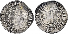 Straordinaria collezione di monete medievali e rinascimentali dell’Italia meridionale e della Sicilia 
 Messina 
 Maria e Martino d’Aragona, 1392-14...