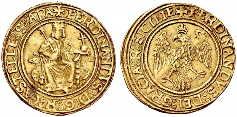Straordinaria collezione di monete medievali e rinascimentali dell’Italia meridi...