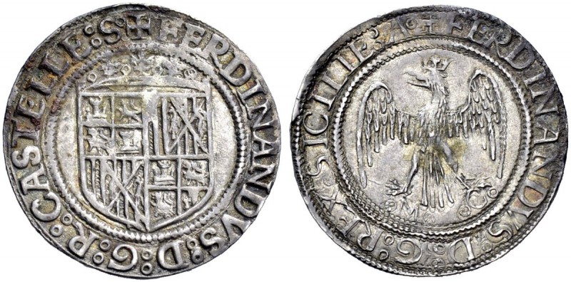 Straordinaria collezione di monete medievali e rinascimentali dell’Italia meridi...