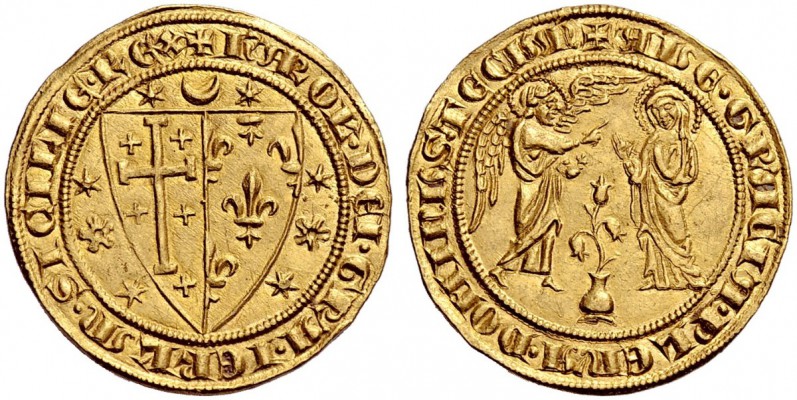 Straordinaria collezione di monete medievali e rinascimentali dell’Italia meridi...