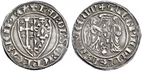 Straordinaria collezione di monete medievali e rinascimentali dell’Italia meridionale e della Sicilia 
 Napoli 
 Carlo II d’Angiò, 1285-1309. 
 Sal...