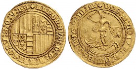 Straordinaria collezione di monete medievali e rinascimentali dell’Italia meridionale e della Sicilia 
 Napoli 
 Alfonso I d’Aragona, 1435, 1442-145...