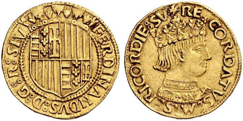 Straordinaria collezione di monete medievali e rinascimentali dell’Italia meridi...
