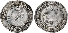 Straordinaria collezione di monete medievali e rinascimentali dell’Italia meridionale e della Sicilia 
 Napoli 
 Federico III d’Aragona, 1496-1501. ...