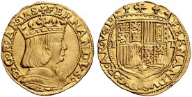 Straordinaria collezione di monete medievali e rinascimentali dell’Italia meridionale e della Sicilia 
 Napoli 
 Ferdinando il Cattolico, 1504-1516 ...