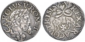 Straordinaria collezione di monete medievali e rinascimentali dell’Italia meridionale e della Sicilia 
 Napoli 
 Carlo d’Absburgo, re di Spagna, Nap...