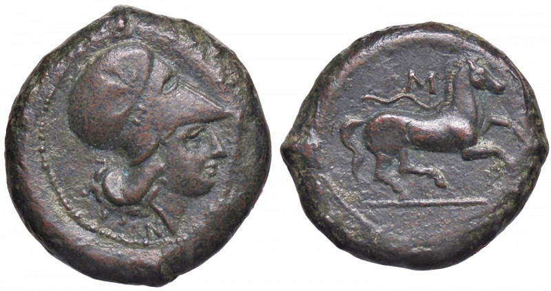 GRECHE - SICILIA - Aitna - AE 25 Mont. 3759; S. Ans. 1301 (AE g. 13,97) Ex asta ...