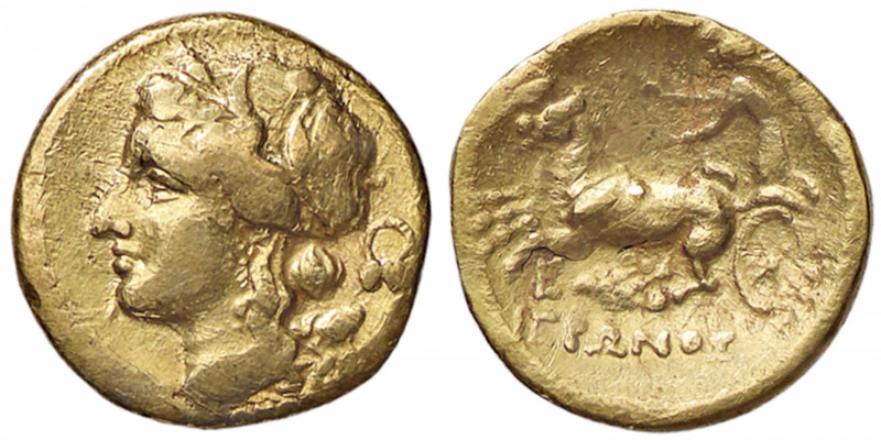 GRECHE - SICILIA - Siracusa - Gerone II (274-216 a.C.) - 60 Litre Mont. manca; S...