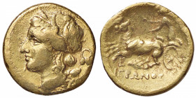 GRECHE - SICILIA - Siracusa - Gerone II (274-216 a.C.) - 60 Litre Mont. manca; S. Cop. 819 R (AU g. 4,45) Ex Inasta 63, lotto 143
 Ex Inasta 63, lott...