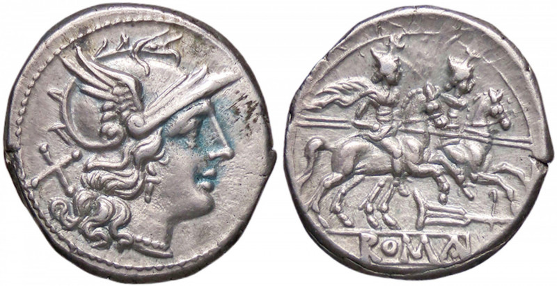 ROMANE REPUBBLICANE - ANONIME - Monete con simboli o monogrammi (211-170 a.C.) -...