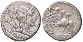 ROMANE REPUBBLICANE - POSTUMIA - L. Postumius Albinus (131 a.C.) - Denario B. 4; Cr. 335/9 (AG g. 3,6)
BB+/qSPL