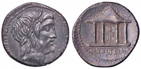 ROMANE REPUBBLICANE - VOLTEIA - M. Volteius M. f. (78 a.C.) - Denario B. 1; Cr. 385/1 (AG g. 3,83) Ex InAsta 18 del 2006, lotto 2654
 Ex InAsta 18 de...