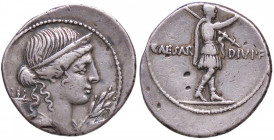 ROMANE IMPERIALI - Augusto (27 a.C.-14 d.C.) - Denario C. 72; RIC 253 (AG g. 3,86)
BB+/BB