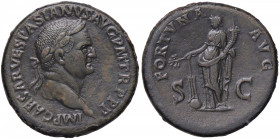ROMANE IMPERIALI - Vespasiano (69-79) - Sesterzio C. 178 (AE g. 24,21) Ritocchi
 Ritocchi
BB+