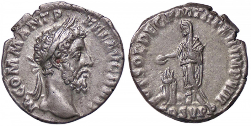 ROMANE IMPERIALI - Commodo (177-192) - Denario C. 1001 (AG g. 3,03)
SPL