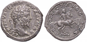 ROMANE IMPERIALI - Settimio Severo (193-211) - Denario C. 576; RIC 138 (AG g. 3,26)
qFDC