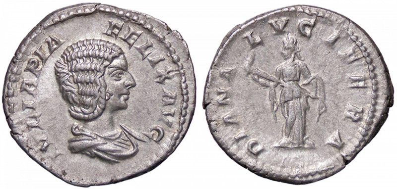 ROMANE IMPERIALI - Giulia Domna (moglie di S. Severo) - Denario C. 32; RIC C373A...