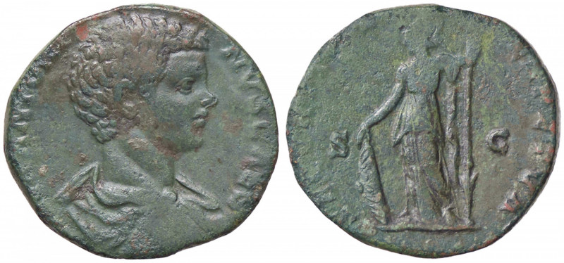 ROMANE IMPERIALI - Caracalla (198-217) - Sesterzio C. 564 (8 Fr.) (AE g. 18,75)...