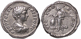 ROMANE IMPERIALI - Geta (209-212) - Denario C. 206; RIC 23 (AG g. 3,45)
SPL/SPL+