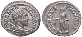 ROMANE IMPERIALI - Elagabalo (218-222) - Denario C. 13; RIC 59 (AG g. 3,09)
qFDC/FDC