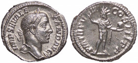ROMANE IMPERIALI - Alessandro Severo (222-235) - Denario C. 391; RIC 102 (AG g. 3,5)
qFDC