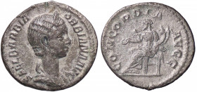 ROMANE IMPERIALI - Orbiana (moglie di A. Severo) - Denario C. 2; RIC 319 (AG g. 2,97)
BB+/BB