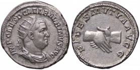 ROMANE IMPERIALI - Balbino (238) - Antoniniano C. 6; RIC 11 (AG g. 4,65)
SPL