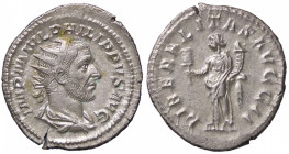 ROMANE IMPERIALI - Filippo I (244-249) - Antoniniano C. 87; RIC 38b (AG g. 4,55)
qFDC/SPL+