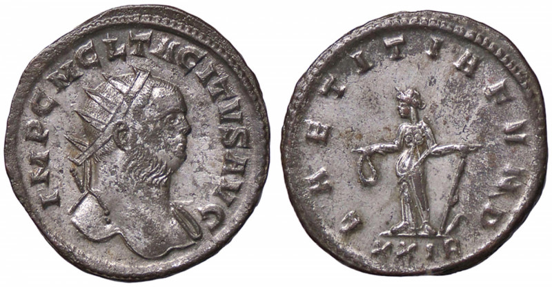 ROMANE IMPERIALI - Tacito (275-276) - Antoniniano C. 52; RIC 89 (MI g. 3,6) Buon...
