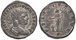 ROMANE IMPERIALI - Floriano (276) - Antoniniano C. 19; RIC 61 (MI g. 3,5)
SPL+/SPL