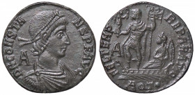 ROMANE IMPERIALI - Costante (337-350) - AE 2 (Aquileia) RIC 117; P.Z. 425 (AE g. 5)
SPL