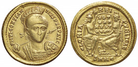ROMANE IMPERIALI - Costanzo II (337-361) - Solido (Nicomedia) C. 112; RIC 74 (AU g. 4,36)
BB