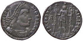 ROMANE IMPERIALI - Vetranio (350) - Maiorina (Siscia) C. 1 (25 Fr.) (AE g. 4,64)
bello SPL
