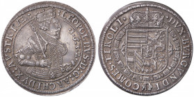 ESTERE - AUSTRIA - Leopoldo Arciduca (1619-1632) - Tallero 1632 Kr. 629.2 R (AG g. 28,62)
qSPL